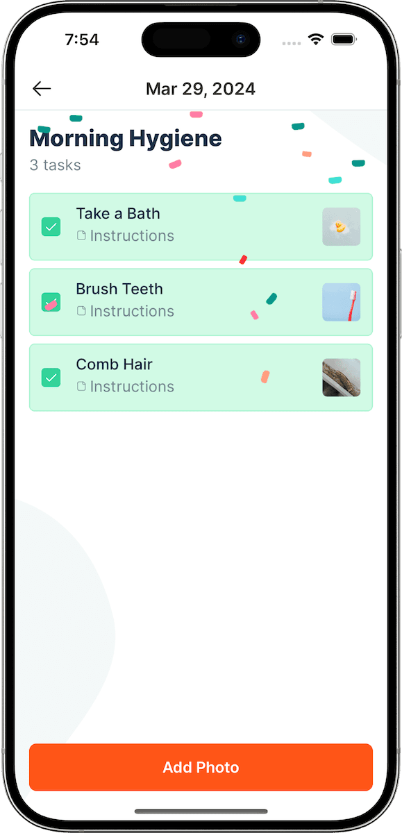 Step by step guidance.